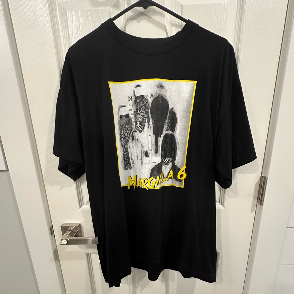 Maison Margiela 6 Black Short Sleeve Tee